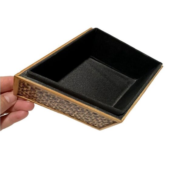 Vintage Chinese Rattan Nesting Boxes (2) - Picture 4 of 7